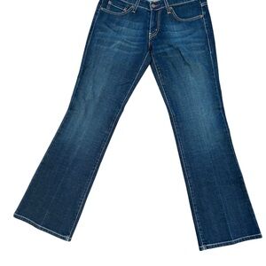 Levis Too Superlow 524 Jeans Women's 9 Medium Wash Bootcut Y2K